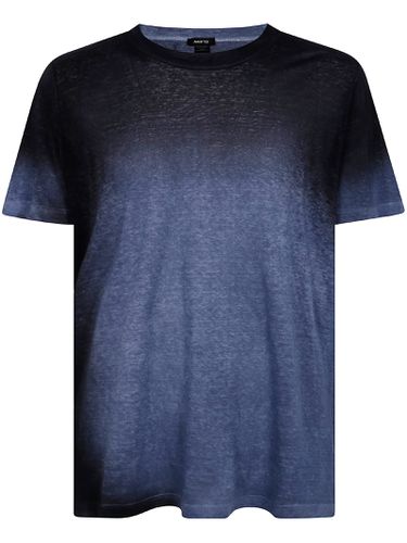 Hand Panted Linen Jersey T-shirt With Short Sleeves - Avant Toi - Modalova