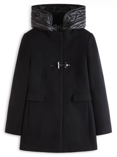 Toggle Coat In Wool Blend Fabric - Fay - Modalova