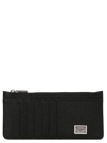 Dolce & Gabbana Logo Leather Wallet - Dolce & Gabbana - Modalova