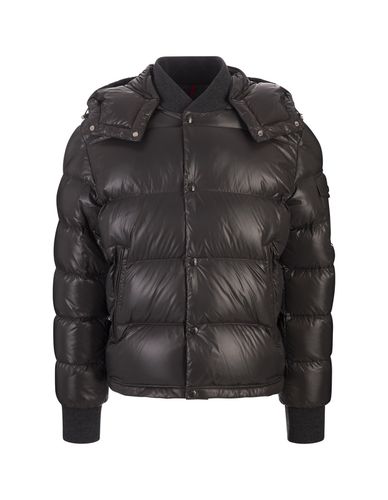 Dark Maljasset Short Down Jacket - Moncler - Modalova