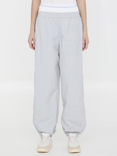 Track Pants With Pre-styled Underwear - Alexander Wang - Modalova