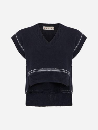 Marni Wool Asymmetric Top - Marni - Modalova