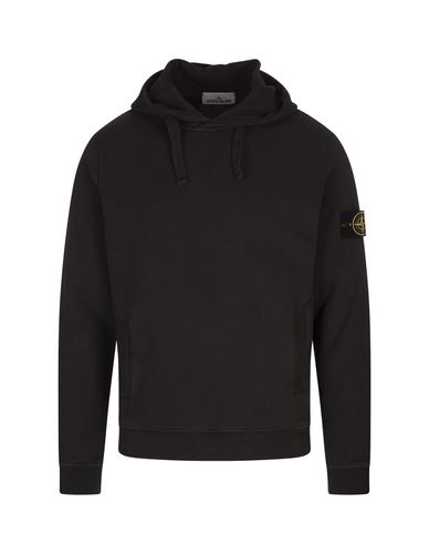 Hoodie In Lead Gauzed Cotton - Stone Island - Modalova