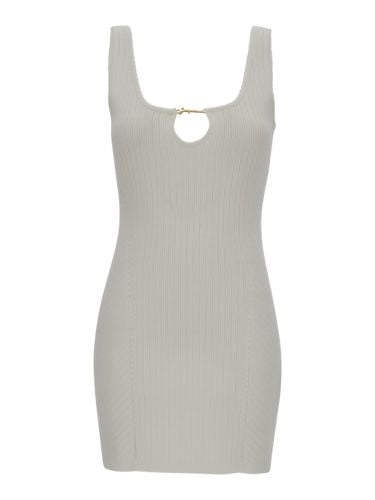 La Mini Robe Sierra Mini Dress With Cut-out And Logo In Ribbed Viscose Blend Woman - Jacquemus - Modalova