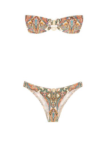 Zimmermann Ottie Knot Trim Bikini - Zimmermann - Modalova