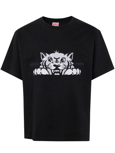 Paris Gots Happy Tiger Crewneck T-shirt - Kenzo - Modalova