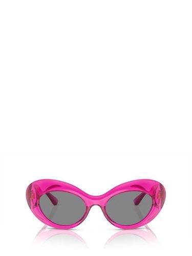 Versace Oval-frame Sunglasses - Versace - Modalova