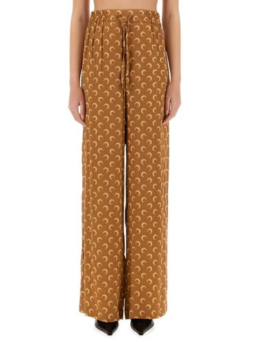 Marine Serre Satin Pants moon - Marine Serre - Modalova
