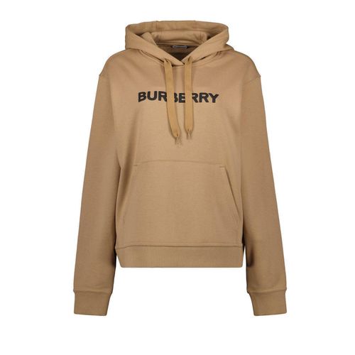 Logo Detailed Drawstring Hoodie - Burberry - Modalova