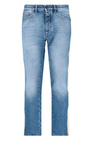 Logo Patch Straight Leg Jeans - Palm Angels - Modalova