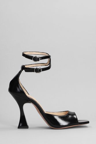 Marc Ellis Sandals In Black Leather - Marc Ellis - Modalova