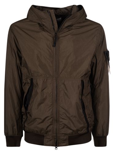 Stone Island Hooded Nylon Jacket - Stone Island - Modalova