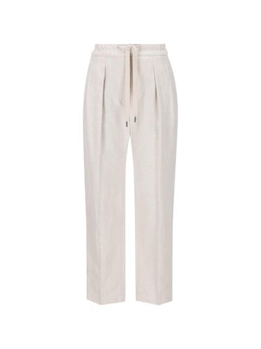 Pleated Straight-leg Pants - Brunello Cucinelli - Modalova