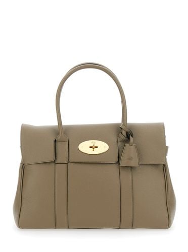 Bayswater Shoulder Bag With Twist-lock Fastening In Grainy Leather Woman - Mulberry - Modalova