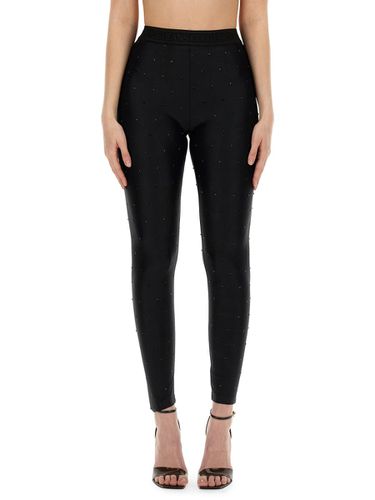 Crystal All-over Leggings - Versace Jeans Couture - Modalova