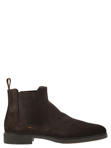 Santoni Easy Suede Ankle Boot - Santoni - Modalova