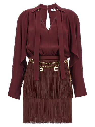 Elisabetta Franchi Fringed Dress - Elisabetta Franchi - Modalova