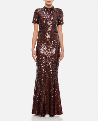 Sequin Maxi Dress - self-portrait - Modalova