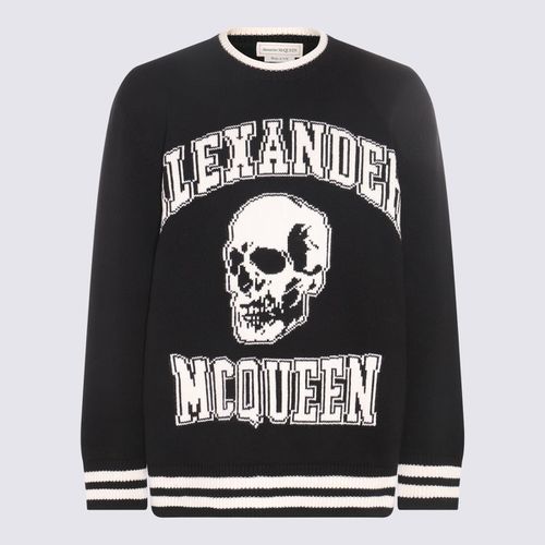 And White Wool Jumper - Alexander McQueen - Modalova