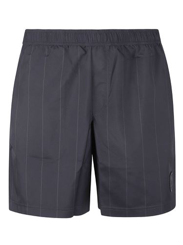 Logo Patched Stripe Shorts - Brunello Cucinelli - Modalova