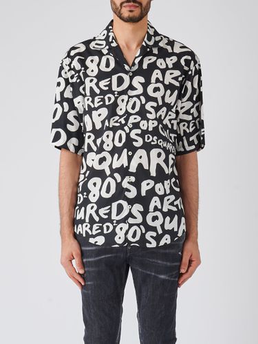D2 Pop 80s Bowling Shirt Shirt - Dsquared2 - Modalova