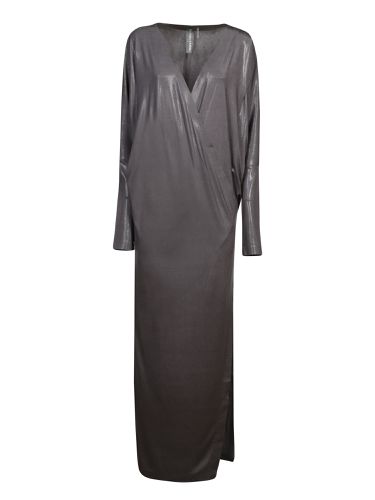 Long Wrap Side Slit Dress - Norma Kamali - Modalova