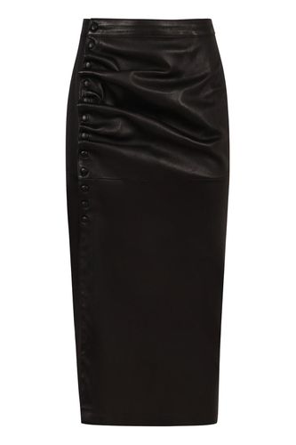 Gathered Detailed Midi Skirt - Paco Rabanne - Modalova