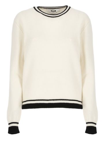 MSGM Wool Sweater - MSGM - Modalova