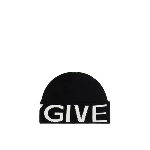 Givenchy P00058 Wool Logo Hat - Givenchy - Modalova