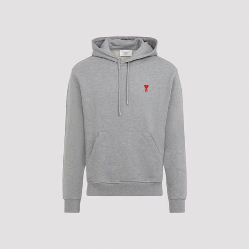 Cotton Logo Sweatshirt - Ami Alexandre Mattiussi - Modalova