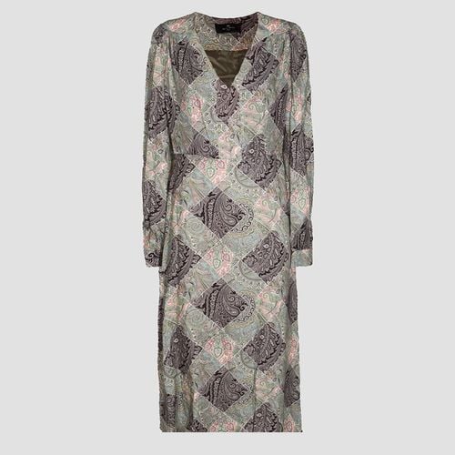 Etro Grey Viscose Dress - Etro - Modalova