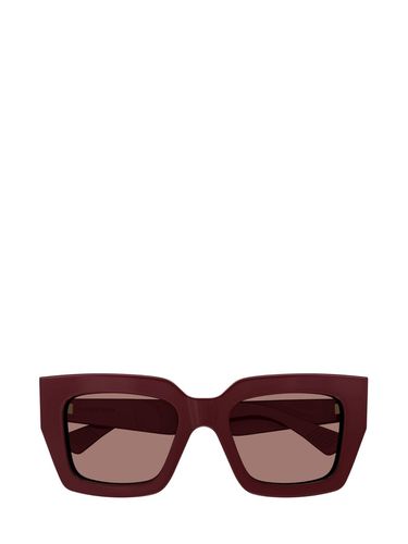 Rectangle Frame Sunglasses Sunglasses - Bottega Veneta Eyewear - Modalova