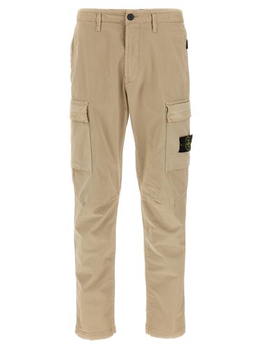 Stone Island Logo Patch Cargo Pants - Stone Island - Modalova