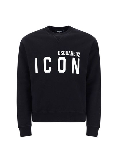 Logo Printed Crewneck Sweatshirt - Dsquared2 - Modalova