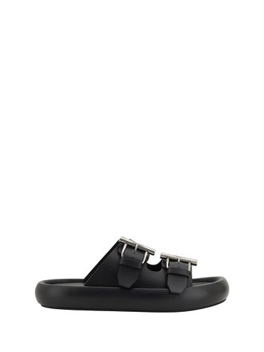 Alexander McQueen Leather Sandals - Alexander McQueen - Modalova