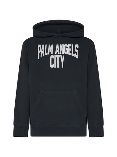 Palm Angels Signature Hoodie - Palm Angels - Modalova