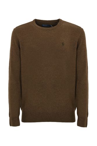 Wool Sweater With Pony - Polo Ralph Lauren - Modalova