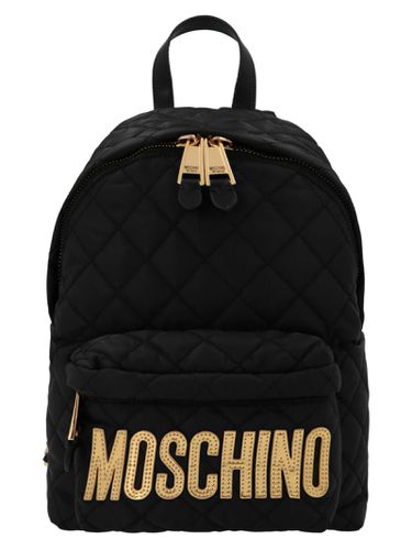 Moschino Medium Logo Backpack - Moschino - Modalova