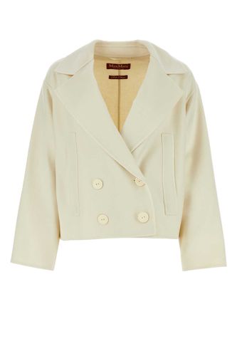 Ivory Wool Blend Celso Blazer - Max Mara Studio - Modalova