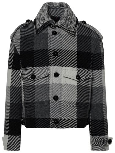 Etro Gray Wool Jacket - Etro - Modalova