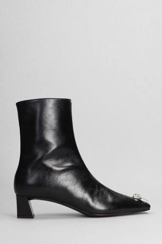 Oranie Low Heels Ankle Boots In Leather - Giuseppe Zanotti - Modalova