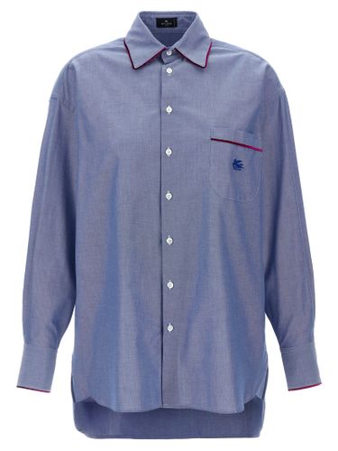 Light Oxford Shirt With Pegasus - Etro - Modalova