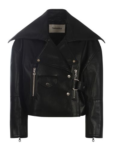 Jacket ado Made Of Regenerated Leather - Nanushka - Modalova