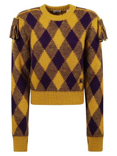 Burberry Check Sweater - Burberry - Modalova