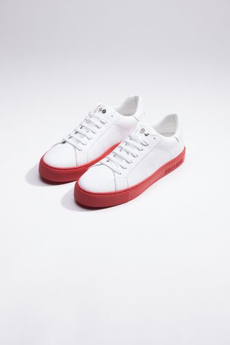 Low Top Sneaker - Essence Tuscany White Red - Hide & Jack - Modalova