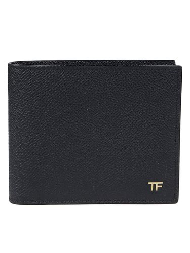 Tom Ford Logo Plaque Bifold Wallet - Tom Ford - Modalova