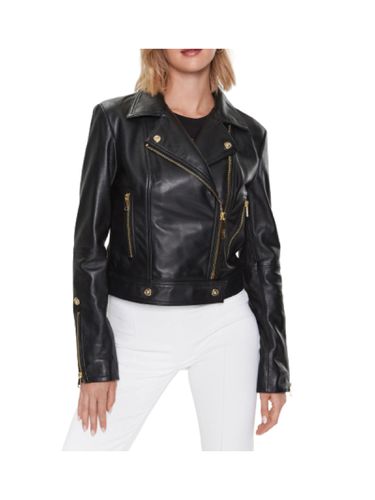 Just Cavalli Leather Jacket - Just Cavalli - Modalova