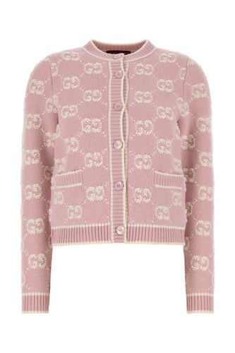 Gucci Embroidered Wool Cardigan - Gucci - Modalova