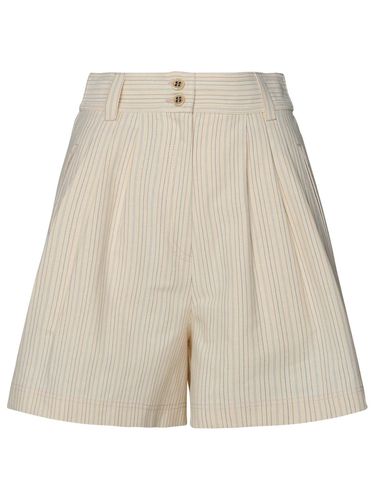 High-waist Striped Shorts - Golden Goose - Modalova