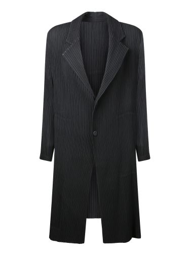 Hatching Pleats Cardigan - Issey Miyake - Modalova